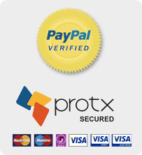 Paypal verfied. Protx secured.